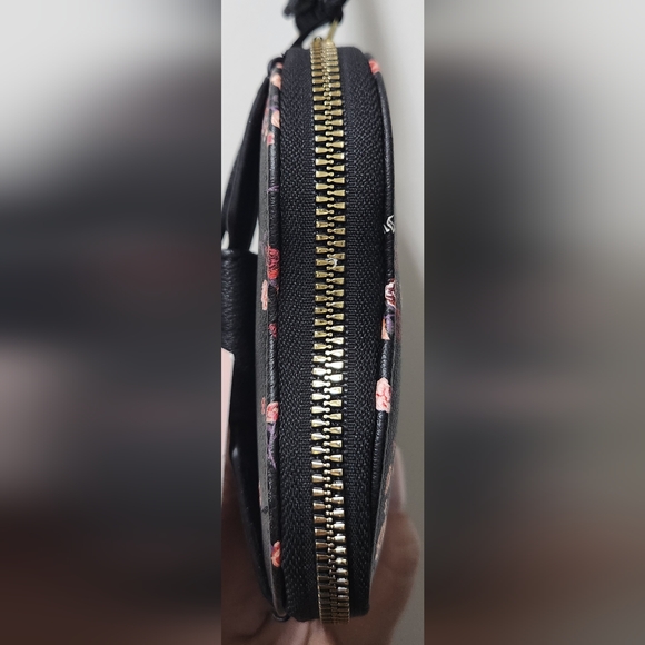 JUICY COUTURE Ditzy Rose Black Pretty Bow Heart Za NWT SALE SALE SALE - Picture 9 of 13